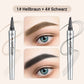 50% RABATT🧡3D-Wasserfester Microblading Augenbrauenstift mit 4-zackiger Spitze