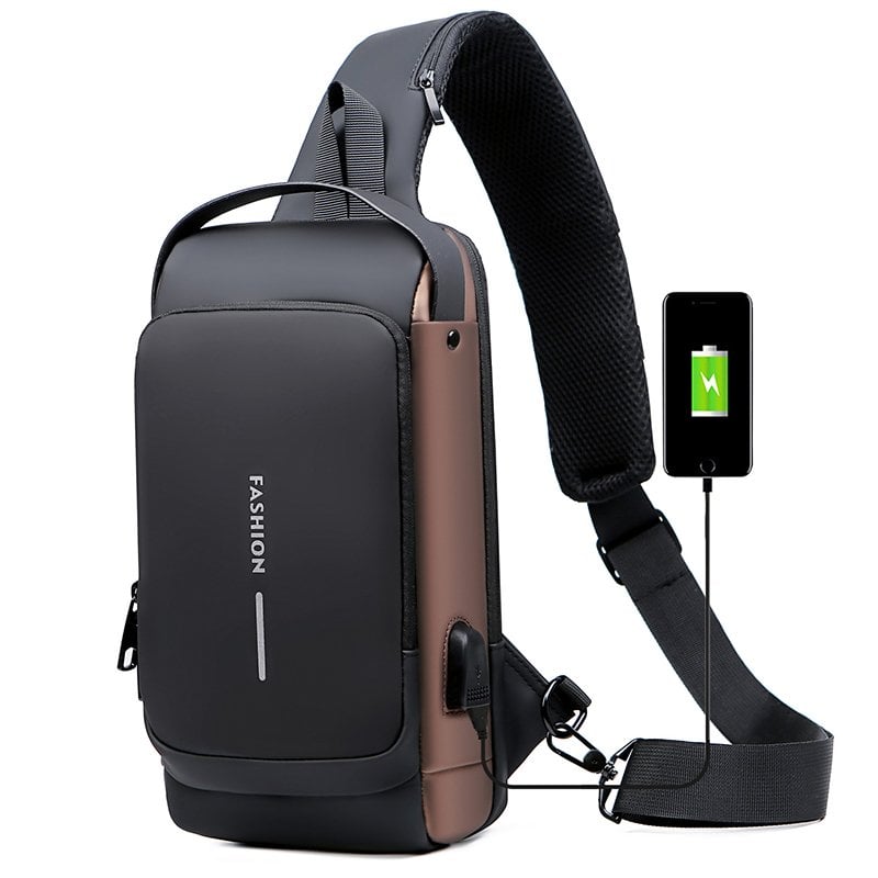 🎒🔥 HEISSER VERKAUF! Sporttragetasche mit USB-Ladefunktion – Diebstahlsichere Umhängetasche für unterwegs ✨
