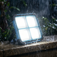 Solarbetriebene LED-Campingleuchte