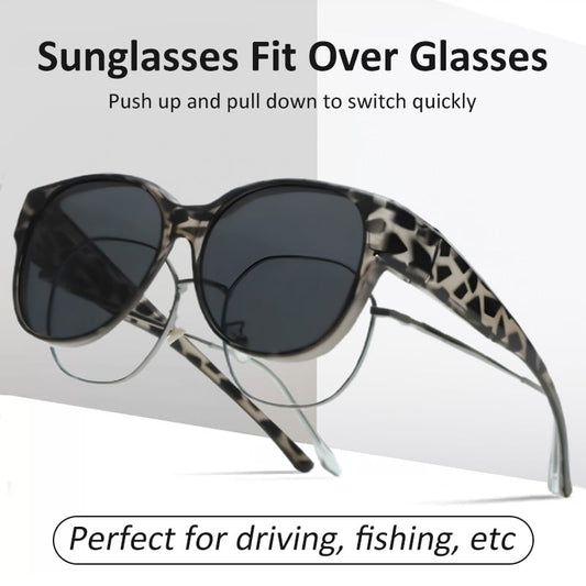 🎉BUY 1 GET 1 FREE😎UV400 Protection Fit Over Glasses Sunglasses