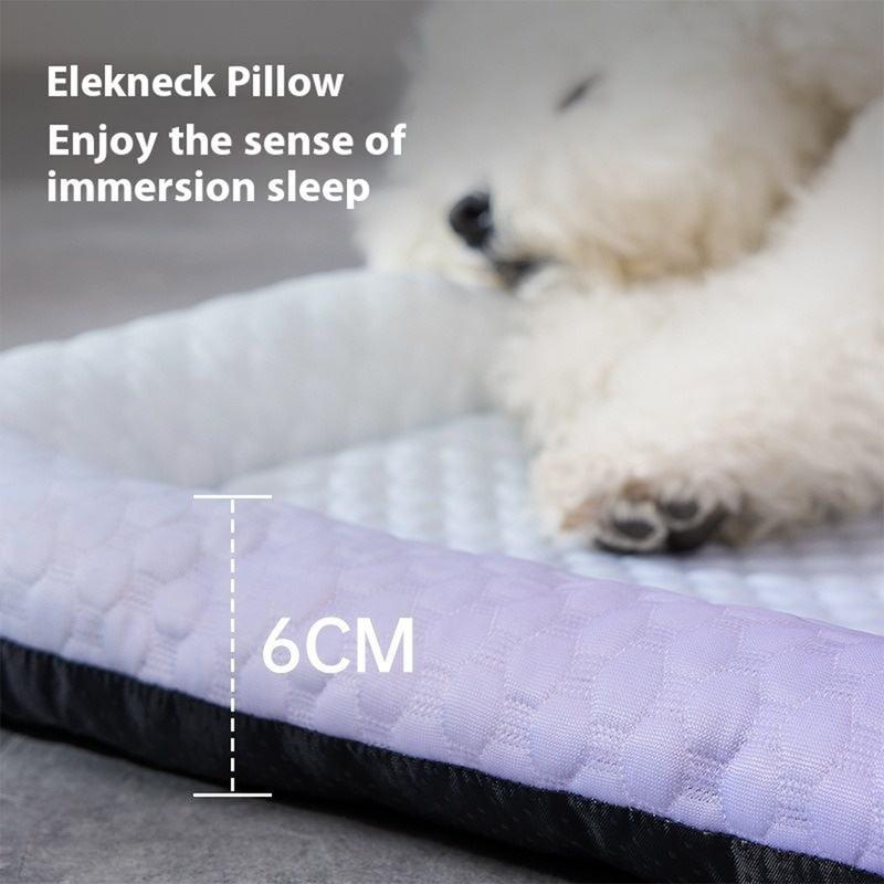 🐾❄️ 50% RABATT! Kühlmatte für Hunde & Katzen – „Ice Silk“ Sommer-Kühlbettdecke in Farbverläufen, atmungsaktiv & waschbar – Perfekt für Zuhause, Sofa & Auto ✨