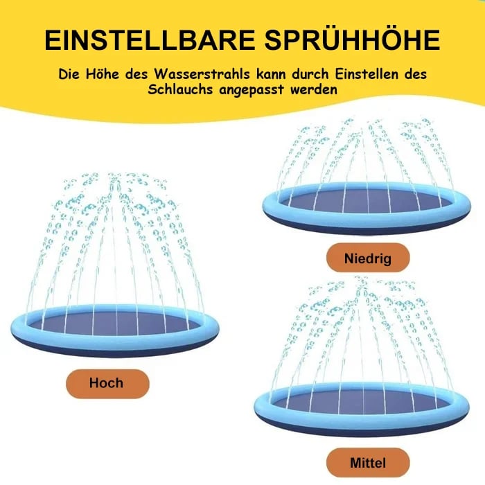 🔥HEIßER VERKAUF🔥Faltbarer Außenpool & Wassersprühmatte