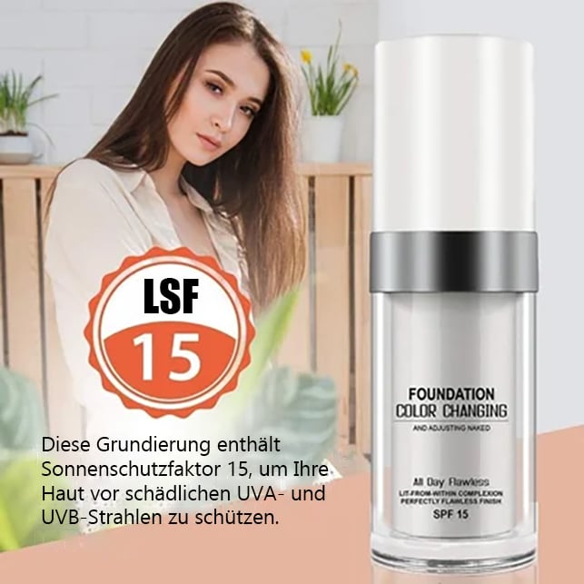 🎁Kaufe 1 und erhalte 1 gratis🎉Farbwechselnde Foundation für reife Haut