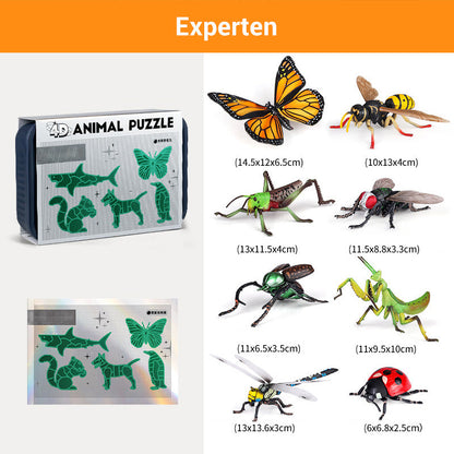Black Friday Sale🚀 Kinderspielsachen für Kinder insekten und tierische Slot-Assembly