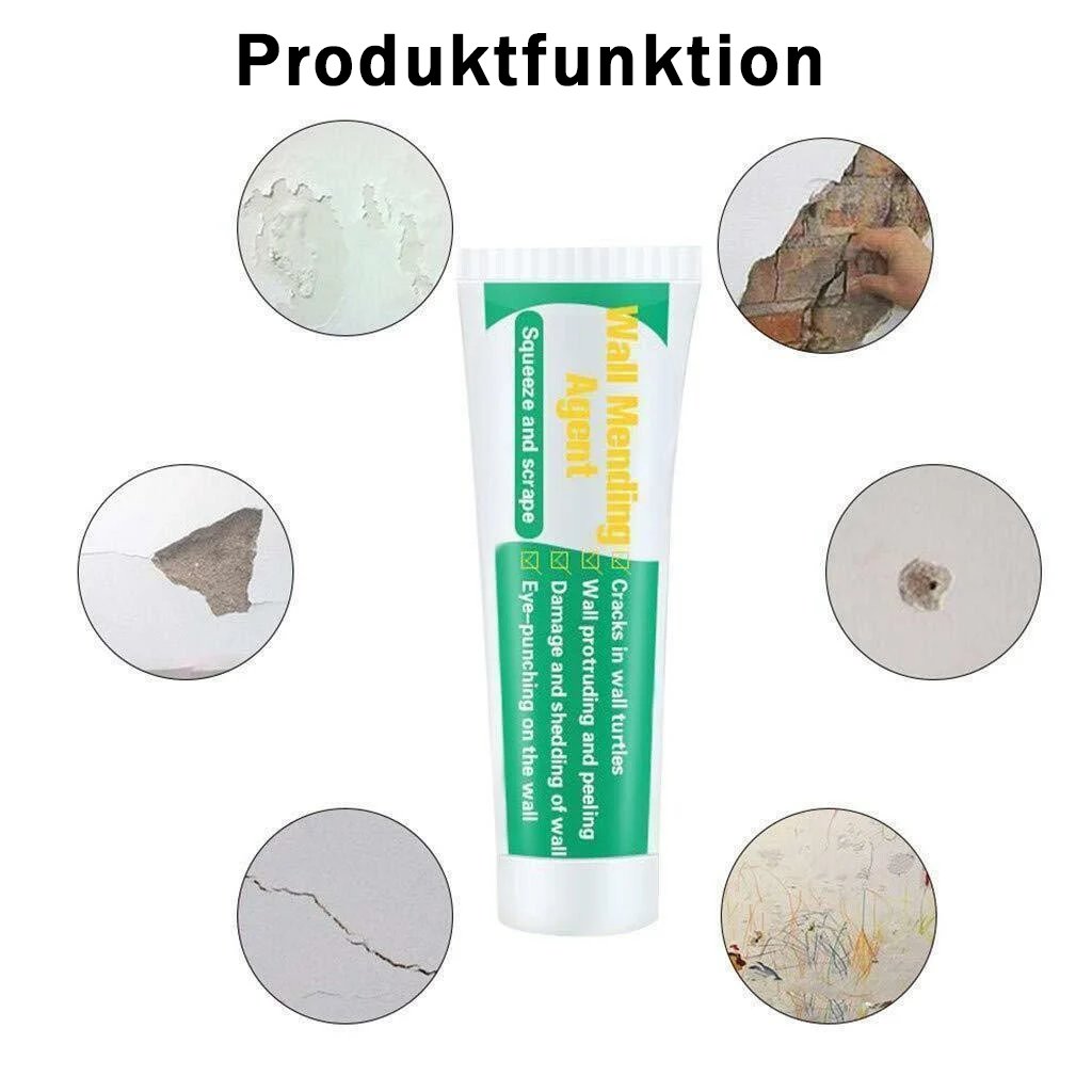🛠️ KAUFE 2, ERHALTE 1 GRATIS! 🔥 Ungiftiges Mittel zum Ausbessern von Wänden – Füllt Risse & Löcher, Leicht Zu Verarbeiten & Ideal Für Schnelle, Saubere Reparaturen Zu Hause 🏠