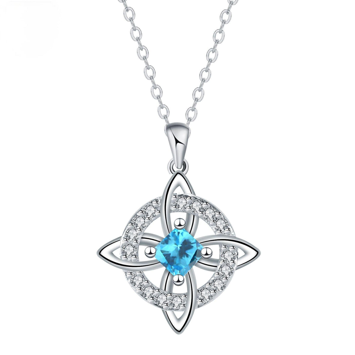 🔥Solange der Vorrat reicht 50% Rabatt!🎉Unisex Witch Knot Pendant Necklace📿