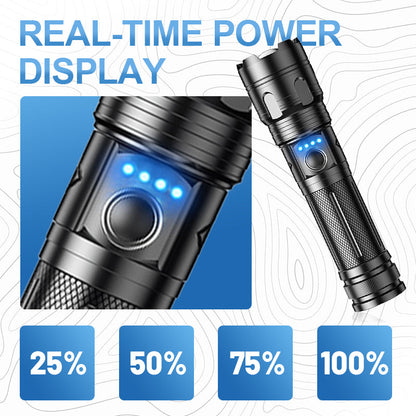 ⚡50% Rabatt🔦Handliche Multifunktions-Außen-Taschenlampe mit Zoom