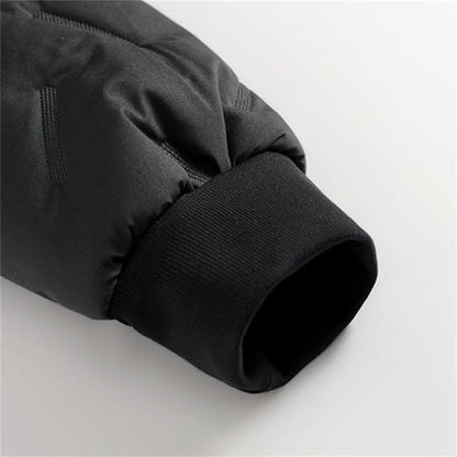 Black Friday Sale🚀Herren Winter warmer Reißverschluss-Kapuzenmantel