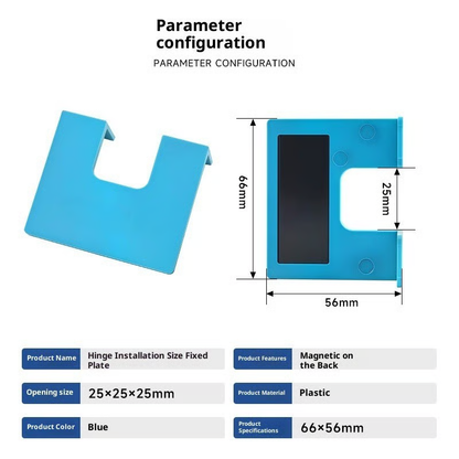 🔧 Magnetisches Scharnier-Zubehörteil – Ihre schnelle Lösung für die Türinstallation.