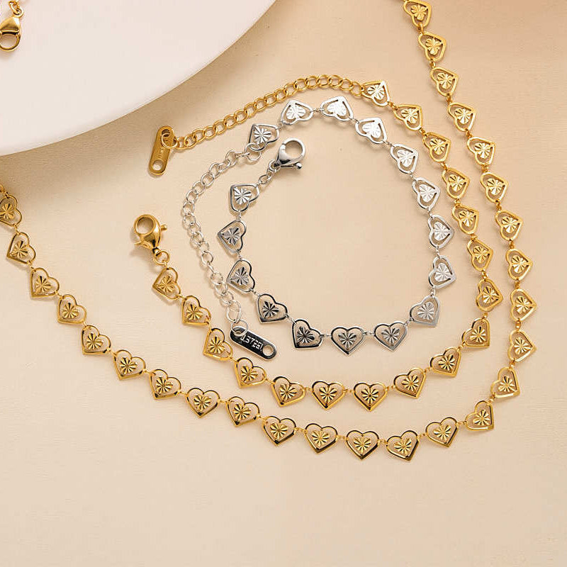 🎉 2026 Sale — Über 19.400 verkauft! 💛 Strahlendes Herz-Collier – Glamourös & Chic ✨