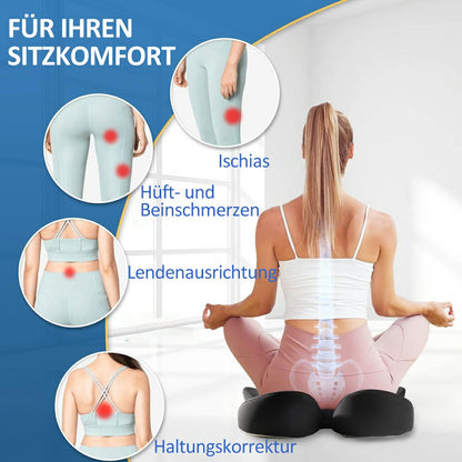 🎁LETZTER TAG 56％ RABATT🔥Ergonomisches Sitzkissen aus Memory-Schaumstoff