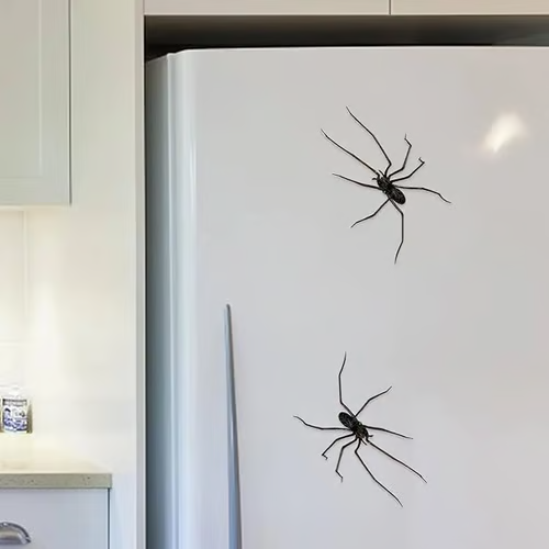 Spinnen-Kühlschrankmagnet 🎁 Realistische Spinnenmagnete für Kühlschrank, Garagentor oder Auto