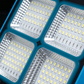 Solarbetriebene LED-Campingleuchte