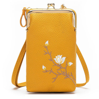 🔥2025 Heißer Verkauf 50% RABATT🔥Damen-Sling-Cross-Body-Geldbörse mit Handyhalterung