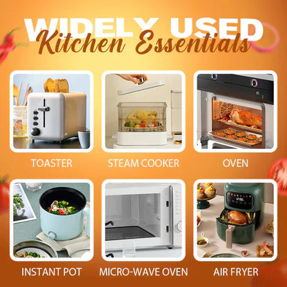 Heißluftfritteuse Silikon Backblech