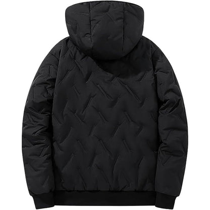 Black Friday Sale🚀Herren Winter warmer Reißverschluss-Kapuzenmantel