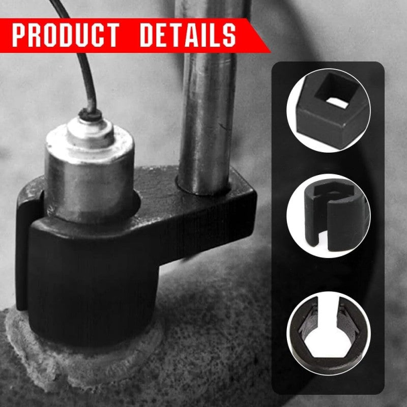 📢📢50 %  RABATT !! ⏰5-teiliger Satz Steckschlüssel zum Entfernen von Kfz-Sauerstoffsensoren