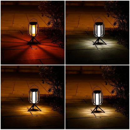 🌞Summer verkaufen 50% Rabatt 🔥Solar Lantern Outdoor Light mit 4 Modi