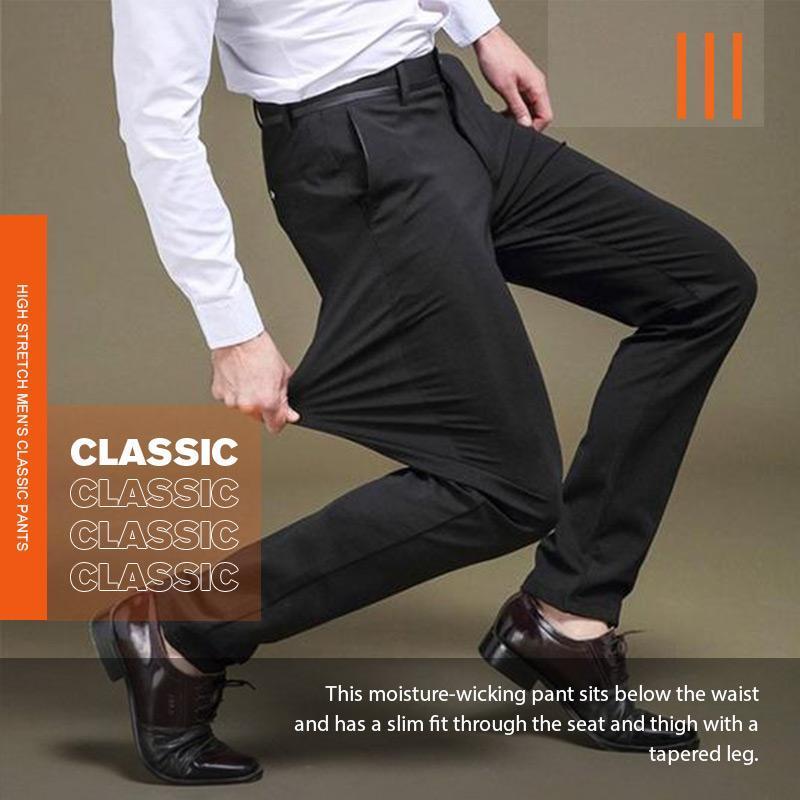 👔TimelessFlex - Herrenhose mit geradem Bein und hohem Stretchanteil👖