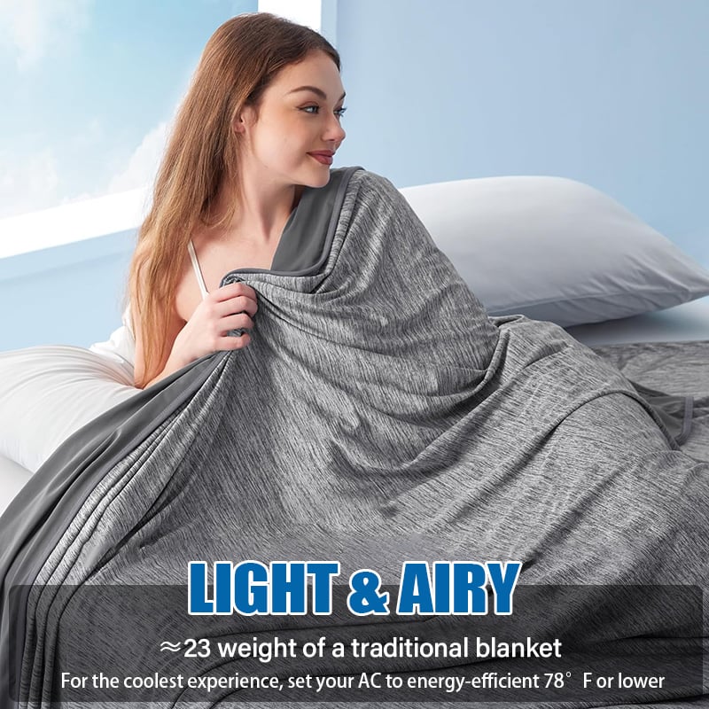 🧊Ultimative Sommer-Kühl-Decke 🎁Das perfekte Geschenk für Ihre Liebsten