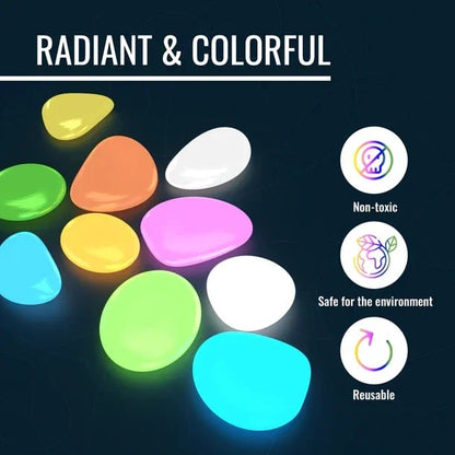 🏆Flash-Sale⚡Selbstleuchtende Steine – beleuchten Sie Ihre Außenumgebung mit einem bezaubernden Schein!