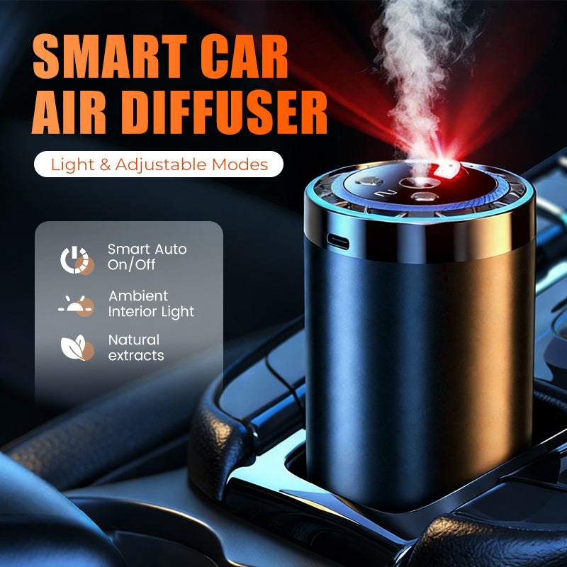 🚗✨ Auto-Duftspender mit Smart Start – Verwandelt Ihren Fahrzeuginnenraum sofort in eine Wohlfühloase!