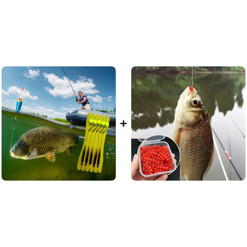 Angelhaken mit schwimmender Kugel und hohem Auftrieb