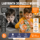 🧩 JETZT 50 % RABATT! ✨ Großes 3D-Labyrinth-Puzzle-Würfel – 120 herausfordernde Routen mit sanfter Drehung für die kognitive Entwicklung und Spaß 🧠🔛