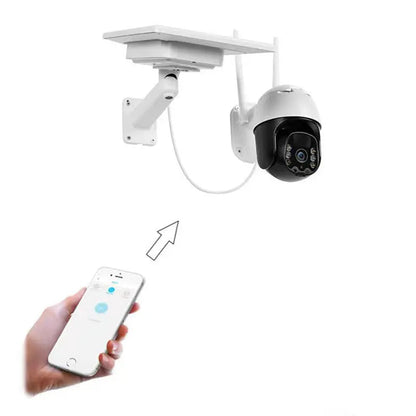 "4G/WIFI Solar Kamera 360°✨ Wetterfest mit Nachtsicht🔦Outdoor Kein WiFi nötig📶 APP Alarm bei Bewegung📱 2 Jahre Garantie✅"
