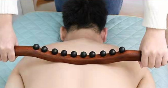 💥Lymphmassagestab aus Holz