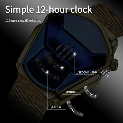 ⌚63% Rabatt🔥Luxus Herren Rennsport Rhombus Uhr