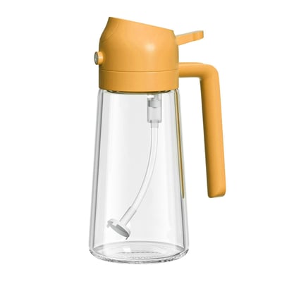 🍾🍾Unverzichtbar für jeden Haushalt✨💕2-in-1-Sprühflasche und Ölspender aus Glas