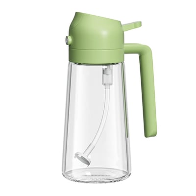 🍾🍾Unverzichtbar für jeden Haushalt✨💕2-in-1-Sprühflasche und Ölspender aus Glas