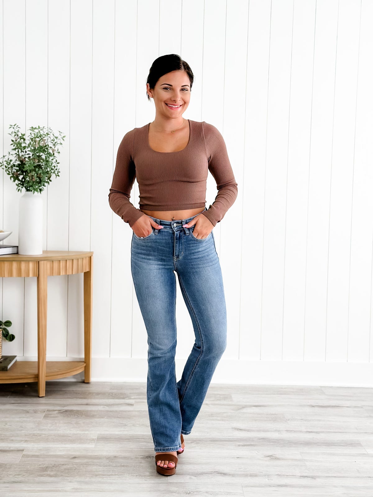 ✨Hochdehnbare Jeans mit Bauchkontrolle👖