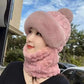 ❄️Winter-Specials❄️Winter warmer, winddichter Plüschschal mit Mütze für Damen