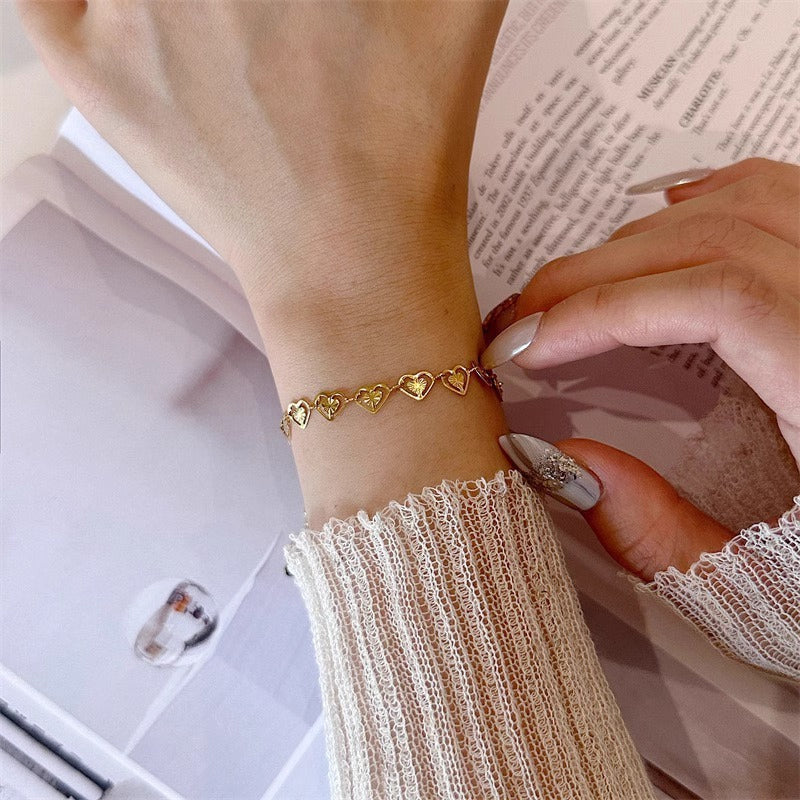 🎉 2026 Sale — Über 19.400 verkauft! 💛 Strahlendes Herz-Collier – Glamourös & Chic ✨