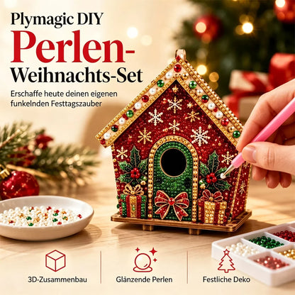 🎄🎁Früher Weihnachtssale – 50% RABATT3D💥🔥DIY Perlenkunst Weihnachtsmal-Set