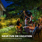 🛍️ 50 % Rabatt – 200 LED Solar-Feuerwerkslichter, 8 Modi, IP65 – wetterfest & warmweiß für Garten, Terrasse & Party 🌟