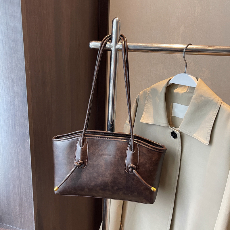👜✨ Vintage-Umhängetasche aus PU-Leder für Damen – Zeitlos schön!