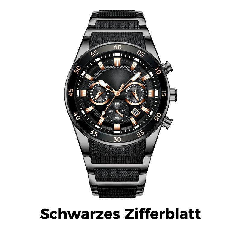 ⌚60% Rabatt💼Hochwertige Business-Multifunktions-Quarz-Uhr für Herren