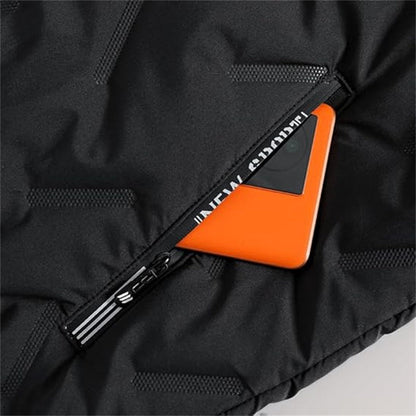 Black Friday Sale🚀Herren Winter warmer Reißverschluss-Kapuzenmantel