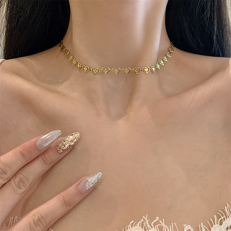 🎉 2026 Sale — Über 19.400 verkauft! 💛 Strahlendes Herz-Collier – Glamourös & Chic ✨