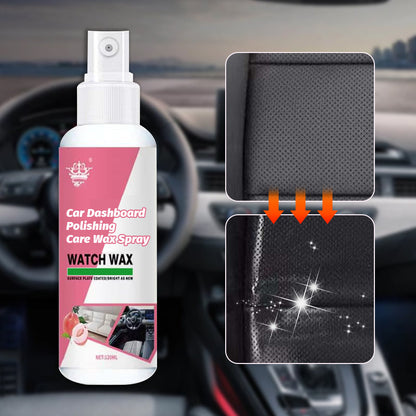 🎁Kaufe 1 und erhalte 1 gratis🎁Auto Armaturenbrett Polieren Pflege Wax Spray