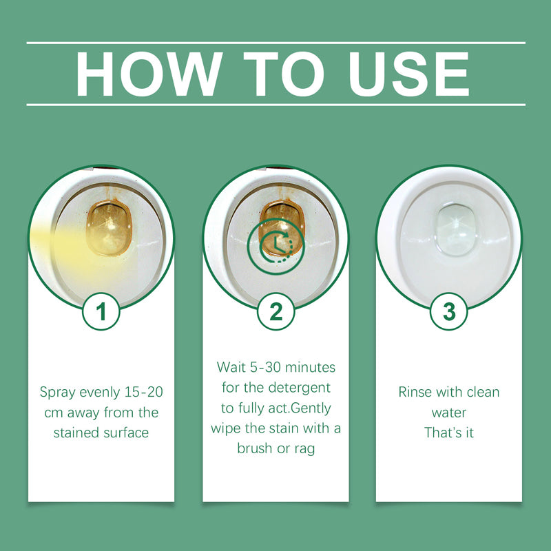 Hochwirksamer Fleckenreiniger mit Oxalsäure