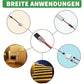🔩🔗Doppelgewinde-Drückerkupplung mit Verschlussschnalle
