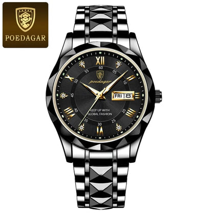 ⌚Wasserdicht Top Marke Luxus Mann Armbanduhr mit leuchtenden 💧🌟