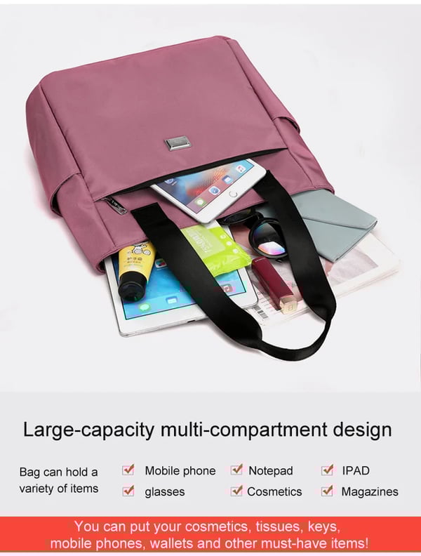 📢📢60 % Rabatt!! ⏰Wasserdichte Nylon-Umhängetasche mit mehreren Fächern und großem Fassungsvermögen