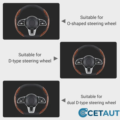 🚗 50% RABATT! 🧤 Universal Anti-Rutsch Auto-Lenkradabdeckung – Weiches Mikrofasermaterial, Rutschfeste Innenschicht & Ideal Für Mehr Komfort Und Kontrolle Beim Fahren 🛡️