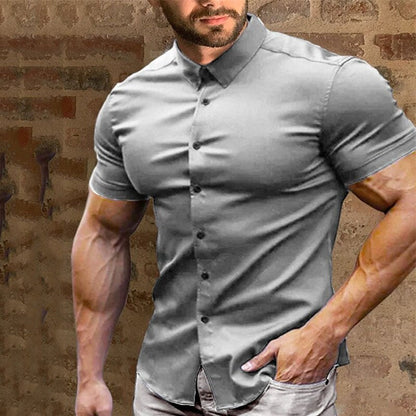 👔 59% RABATT! ✨ Herren Hemden mit Knopfleiste – Ohne Bügeln – Knitterfrei, Atmungsaktiv & Perfekte Passform 👕