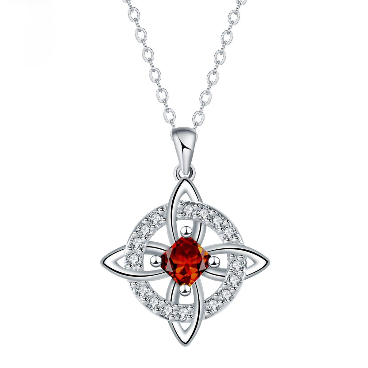 🔥Solange der Vorrat reicht 50% Rabatt!🎉Unisex Witch Knot Pendant Necklace📿
